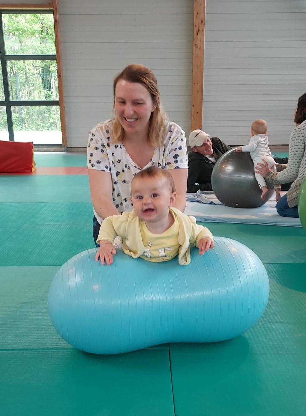 photo pour representé l'atelier Bébé-yoga